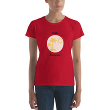 Load image into Gallery viewer, Season Collection - Hello Summer | Women's Fashion Fit T-Shirt