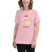 Load image into Gallery viewer, Season Collection - Hello Summer | Women's Relaxed T-Shirt