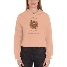 Load image into Gallery viewer, Coffee Lovers | Crop Hoodie