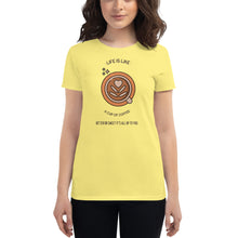 Load image into Gallery viewer, Coffee Lovers | Women's Fashion Fit T-Shirt