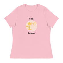 Load image into Gallery viewer, Season Collection - Hello Summer | Women's Relaxed T-Shirt