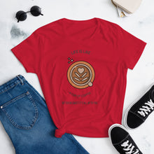 Load image into Gallery viewer, Coffee Lovers | Women's Fashion Fit T-Shirt