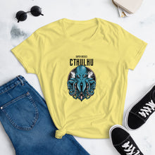 Load image into Gallery viewer, Super Bosses Collection - Cthulhu | Women's Fashion Fit T-Shirt