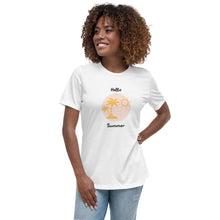 Load image into Gallery viewer, Season Collection - Hello Summer | Women's Relaxed T-Shirt