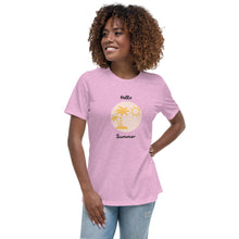 Load image into Gallery viewer, Season Collection - Hello Summer | Women's Relaxed T-Shirt
