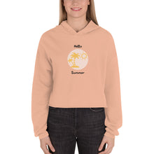 Load image into Gallery viewer, Season Collection - Hello Summer | Crop Hoodie