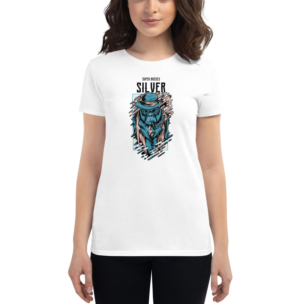 Super Bosses Collection - Silver | Women's Fashion Fit T-Shirt