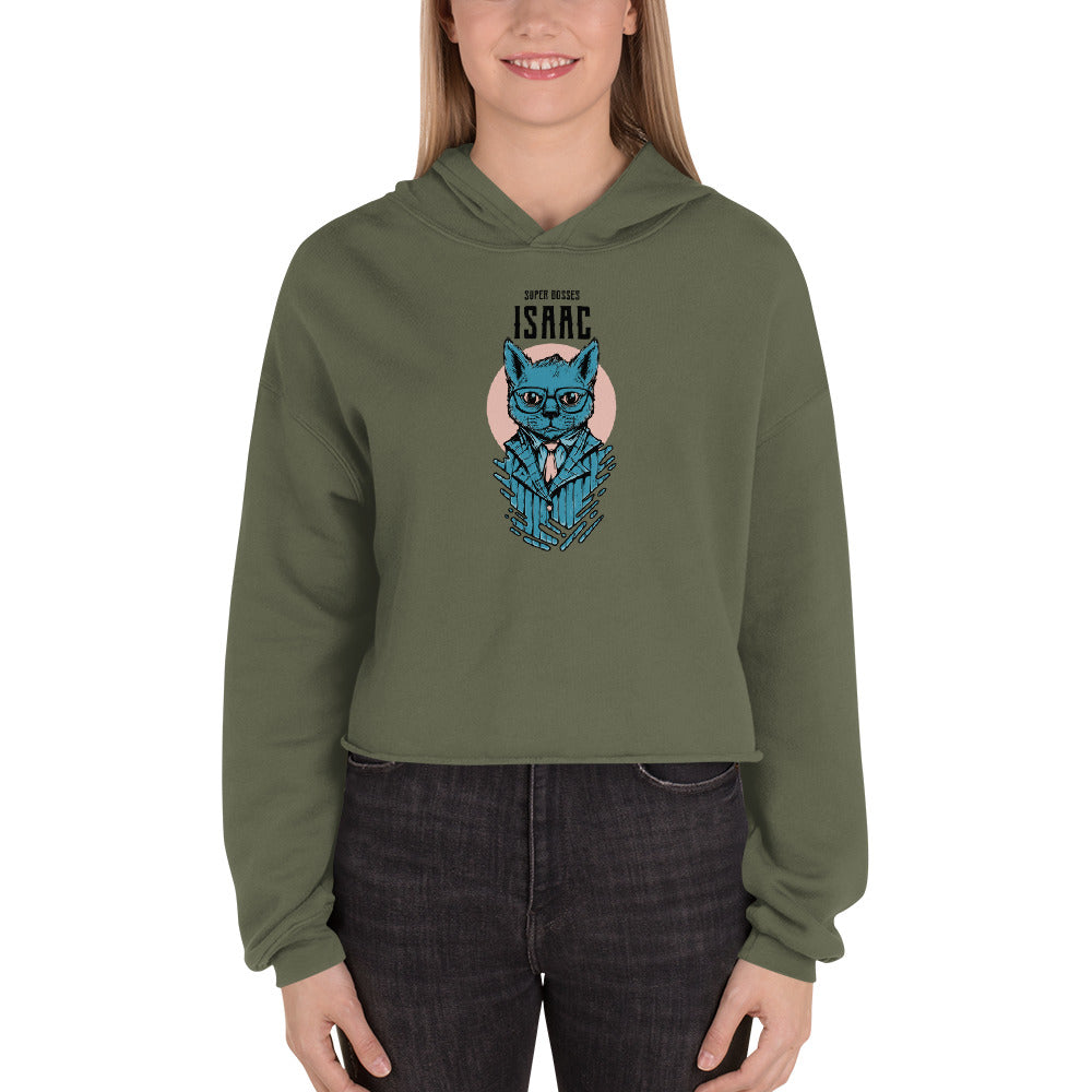 Super Bosses Collection - Isaac | Crop Hoodie